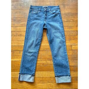 JOE’S High-Rise Cuff Crop Jeans sz 28